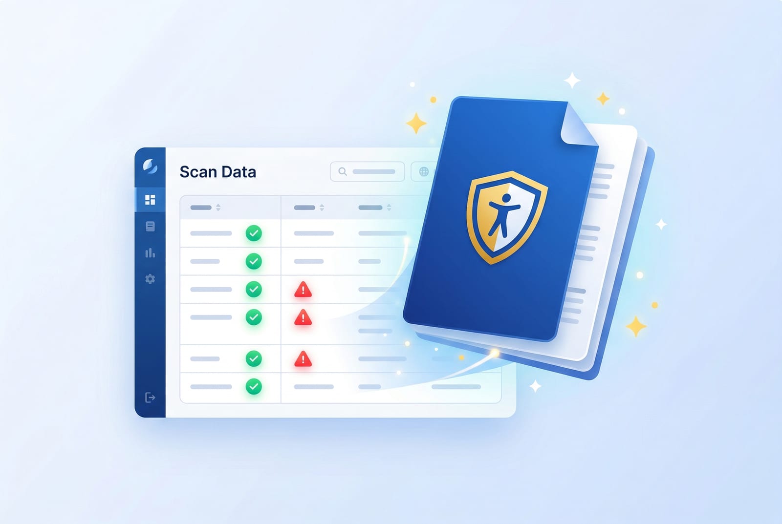 VPAT document generation from scan results
